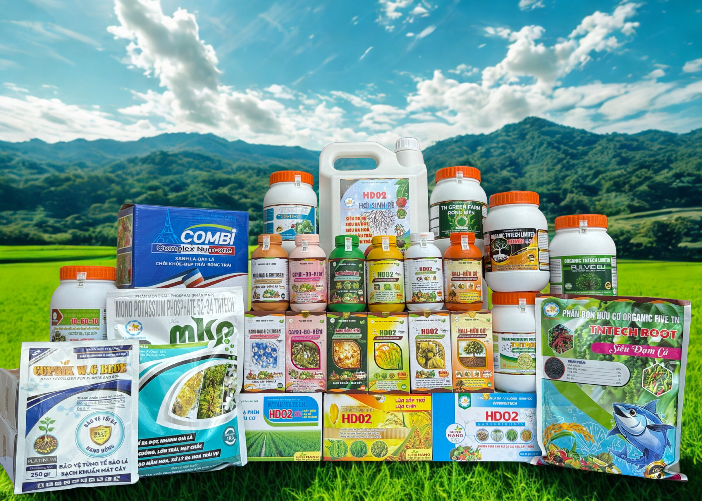 Tín Nông TNTECH trên đồng ruộng