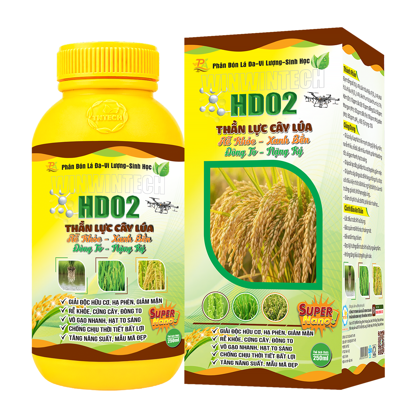 HD02 Cây Lúa - Thần Lực Cây Lúa