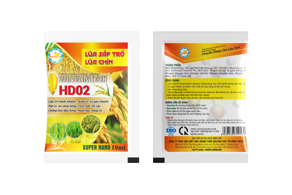 HD02 LÚA CHÍN