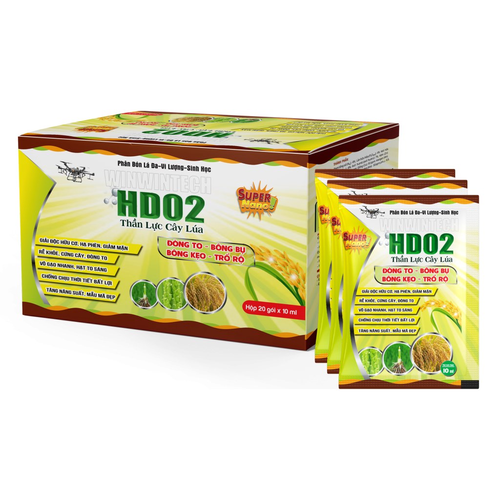 HD02 CHUYÊN SỬ DỤNG CHO CÂY LÚA 100ML